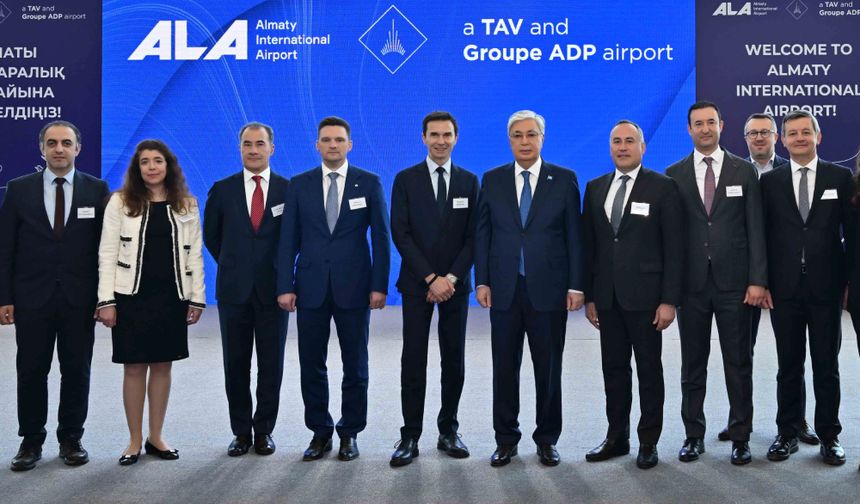 TAV Airports opened the new terminal at Almaty Airport